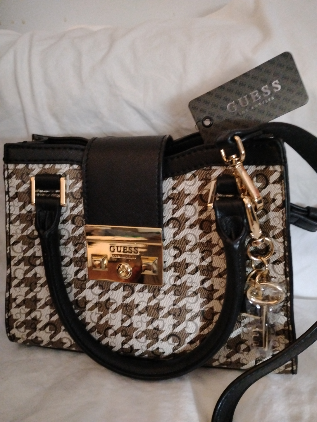 Guess handbag satchel
