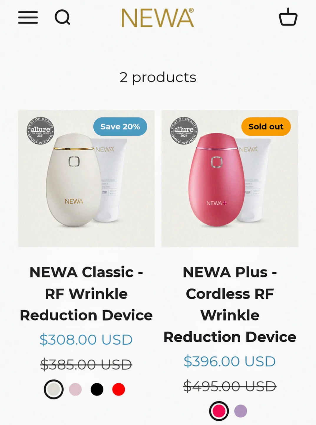 NEWACordless RF Wrinkle Reduction Device image indicator(2)