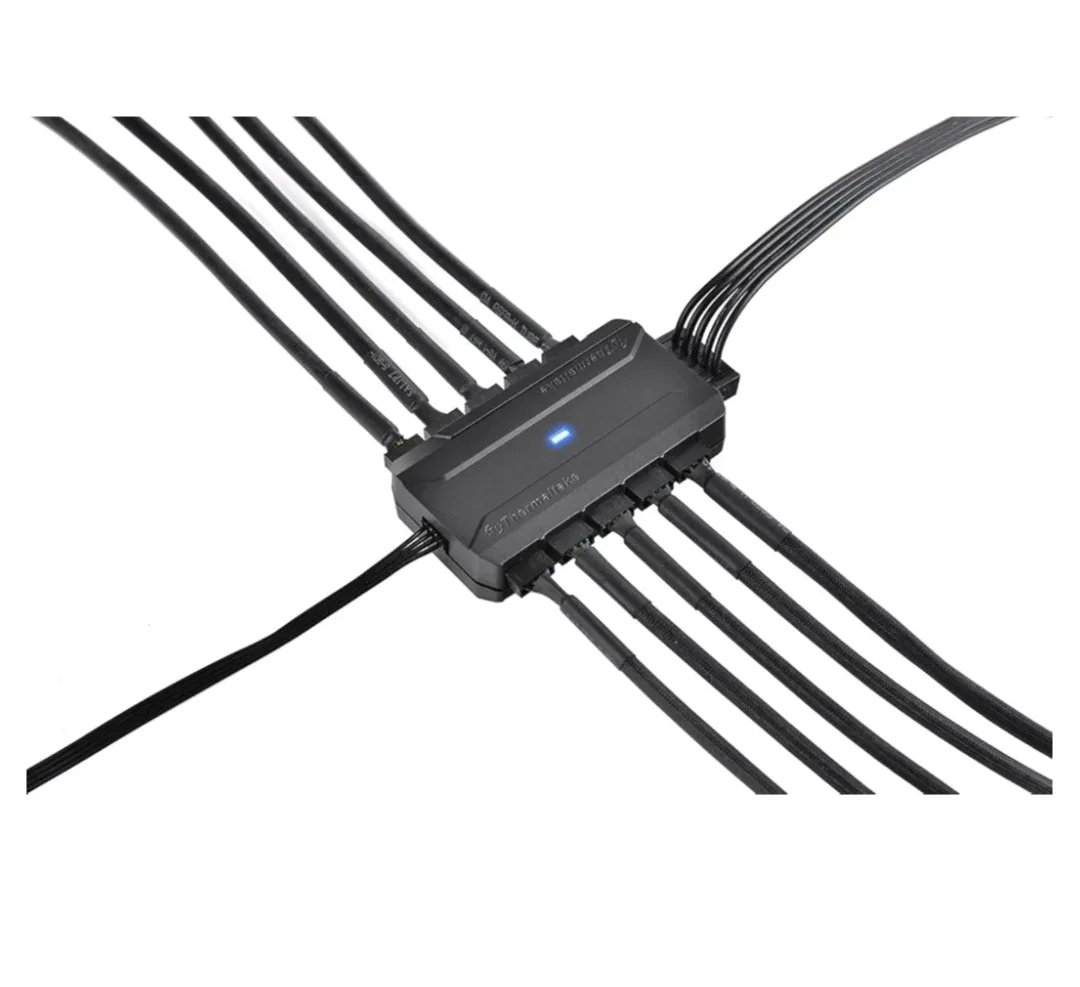 🏒Thermaltake Commander FP – 10 Port FAN Hub for PWM image indicator(2)