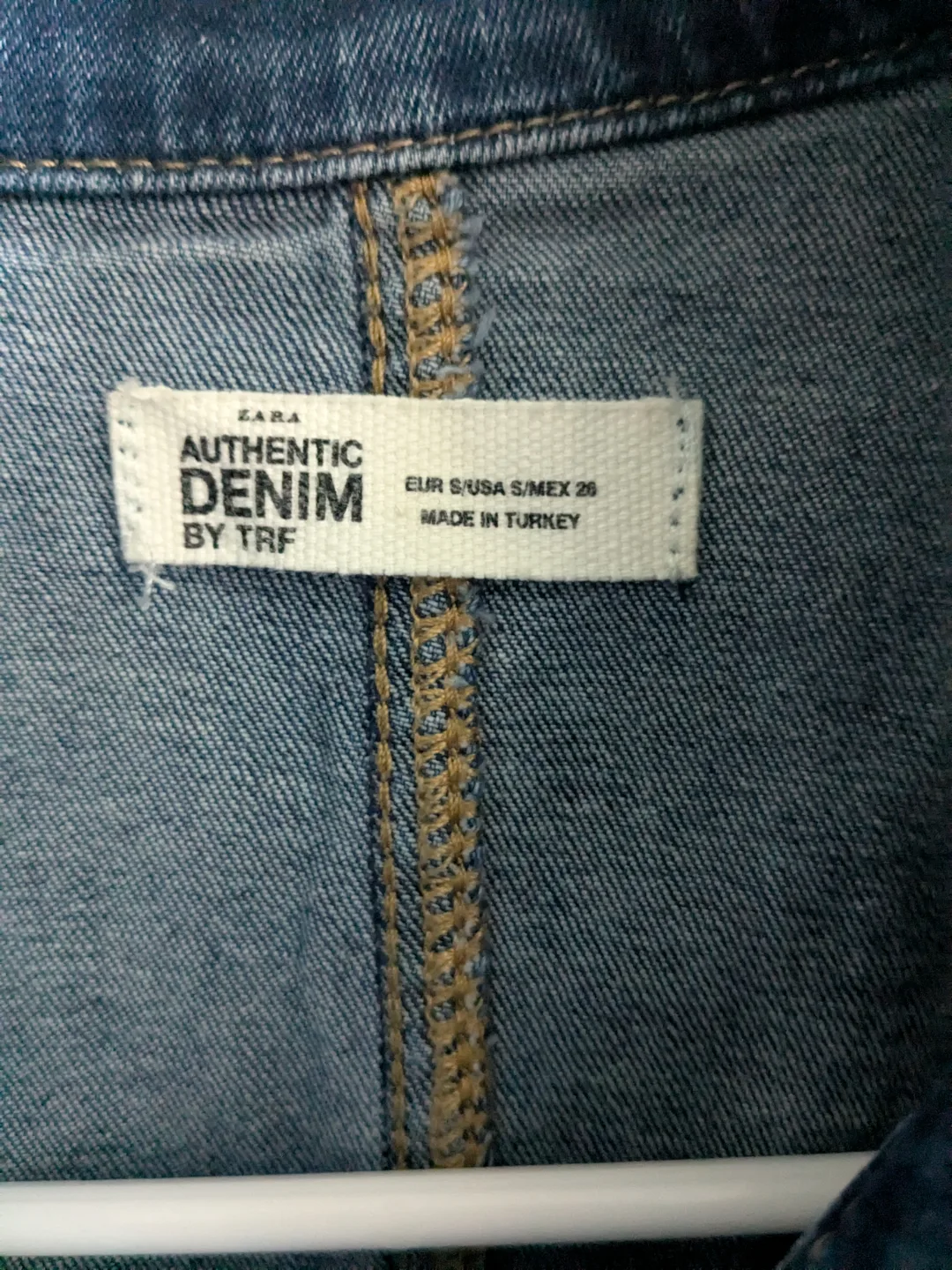 Zara Denim Button-Down Dress🧡 image indicator(2)