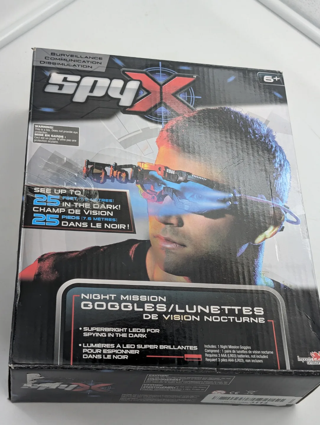SpyX Night Mission Goggles - See in the Dark! thumbnail