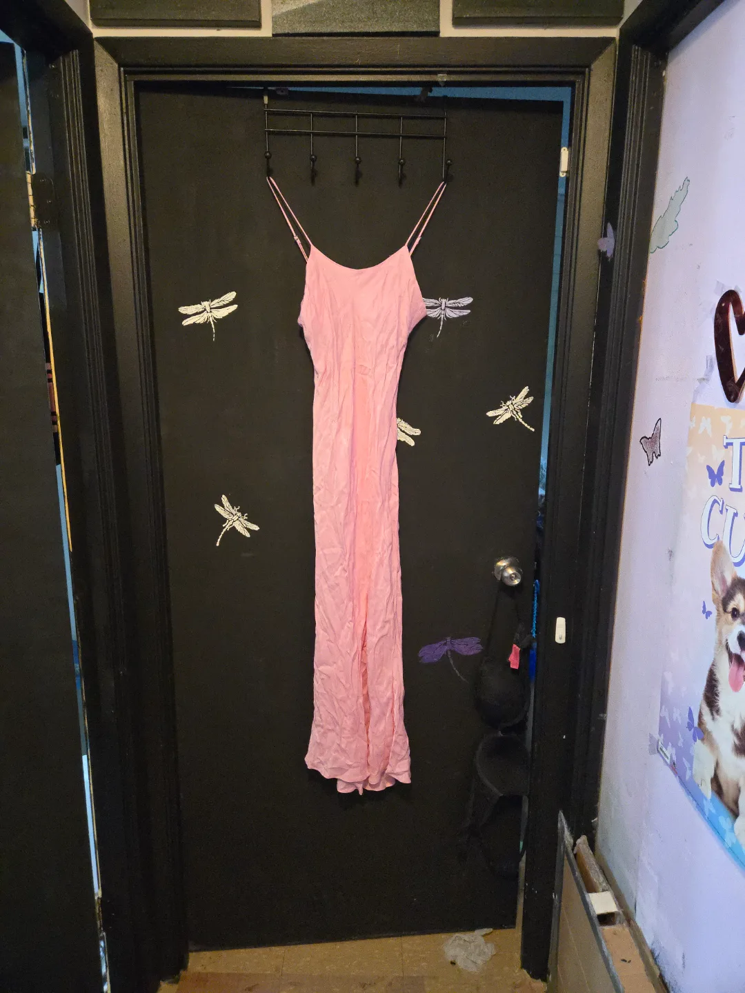 Pink Zara Maxi Slip Dress image indicator(2)