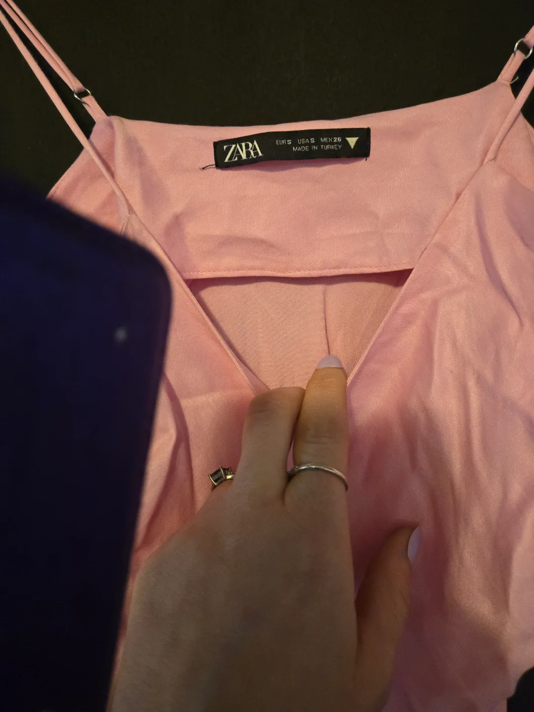 Pink Zara Maxi Slip Dress image indicator(3)