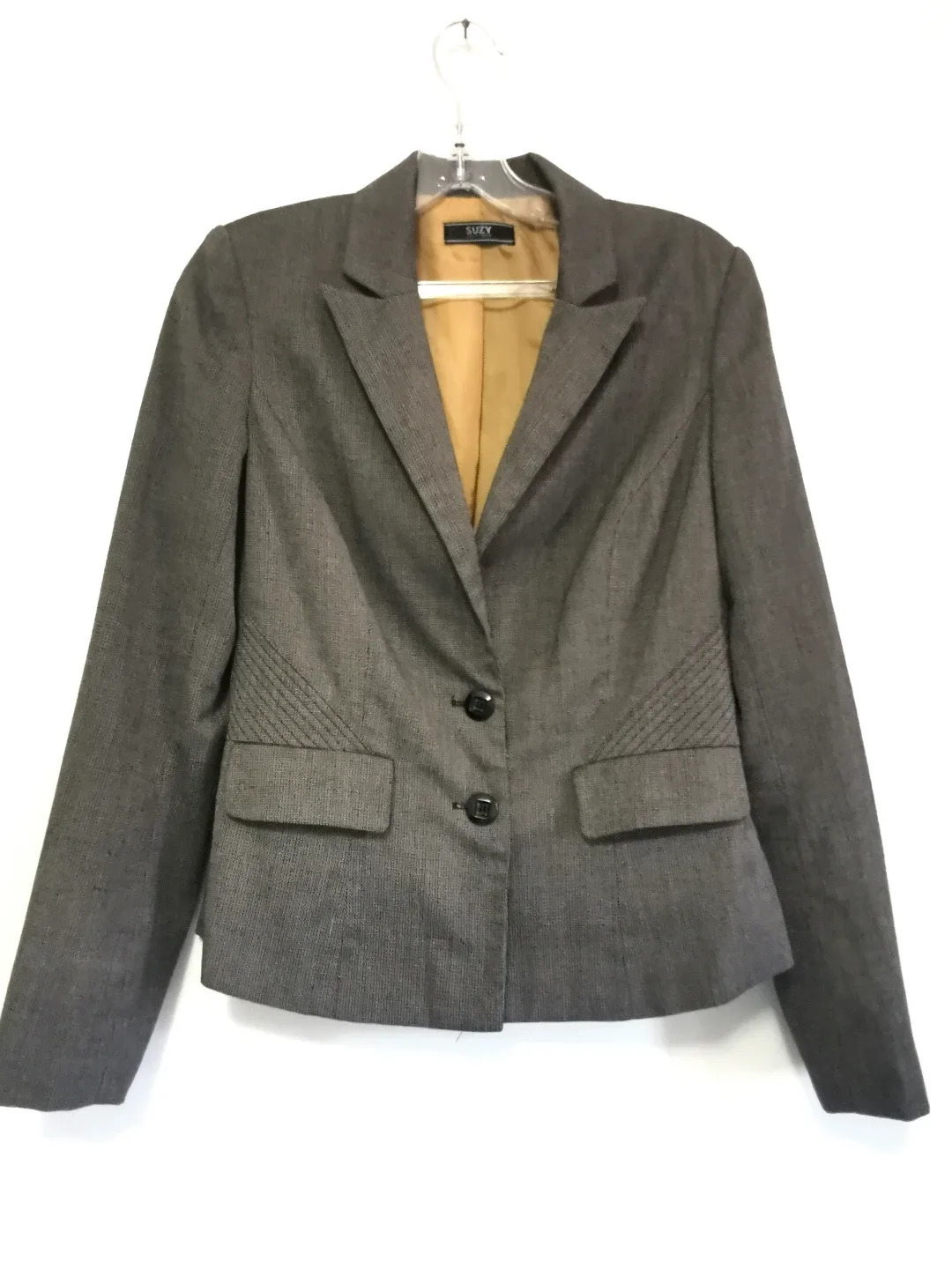 Women's Grey Blazer Jacket thumbnail