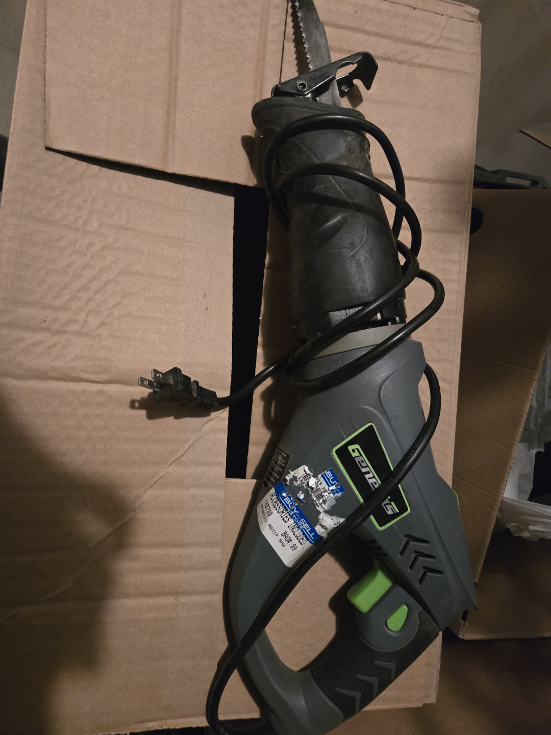 Genesis Corded Reciprocating Saw