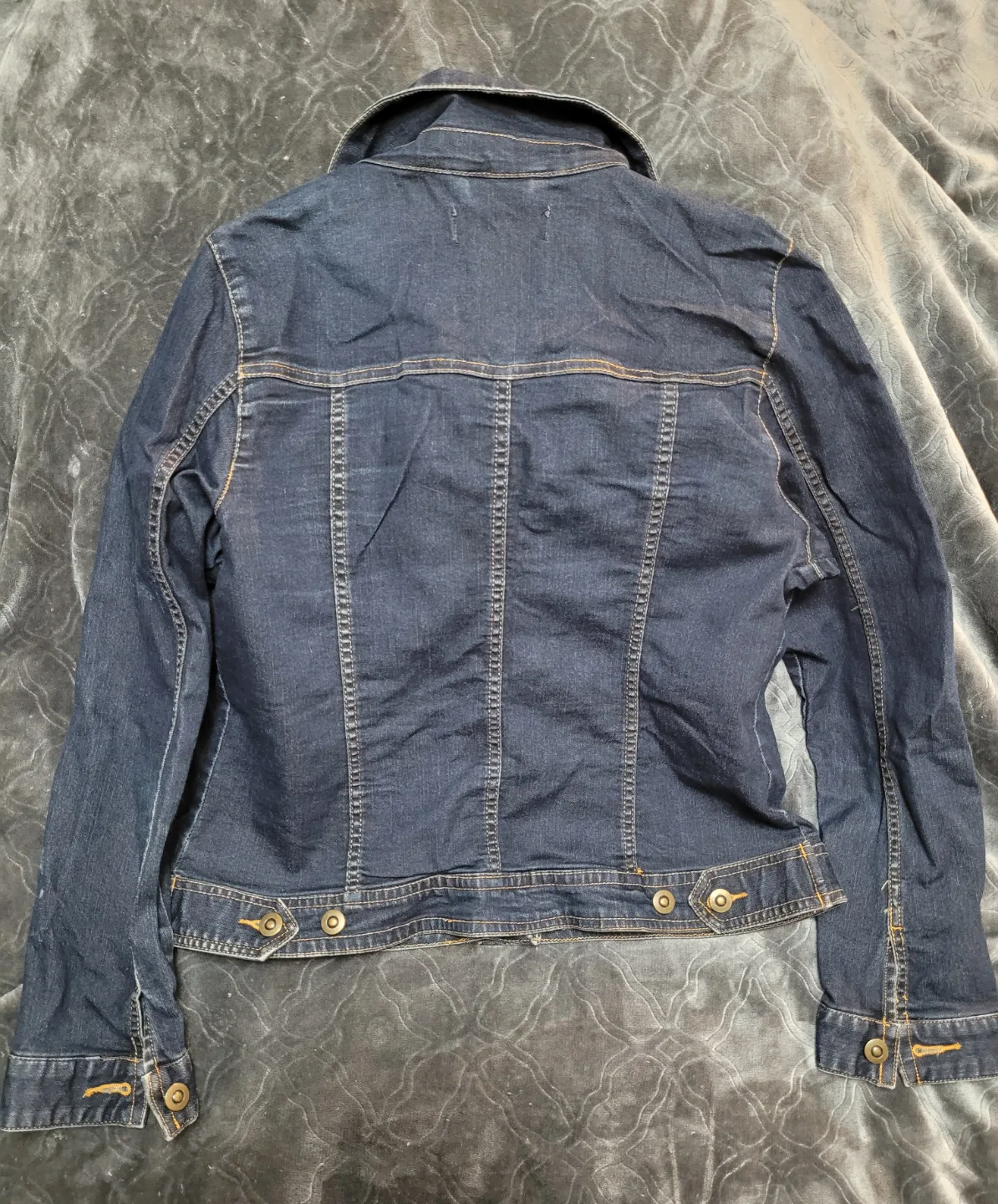 Dark Wash Denim Jacket image indicator(3)