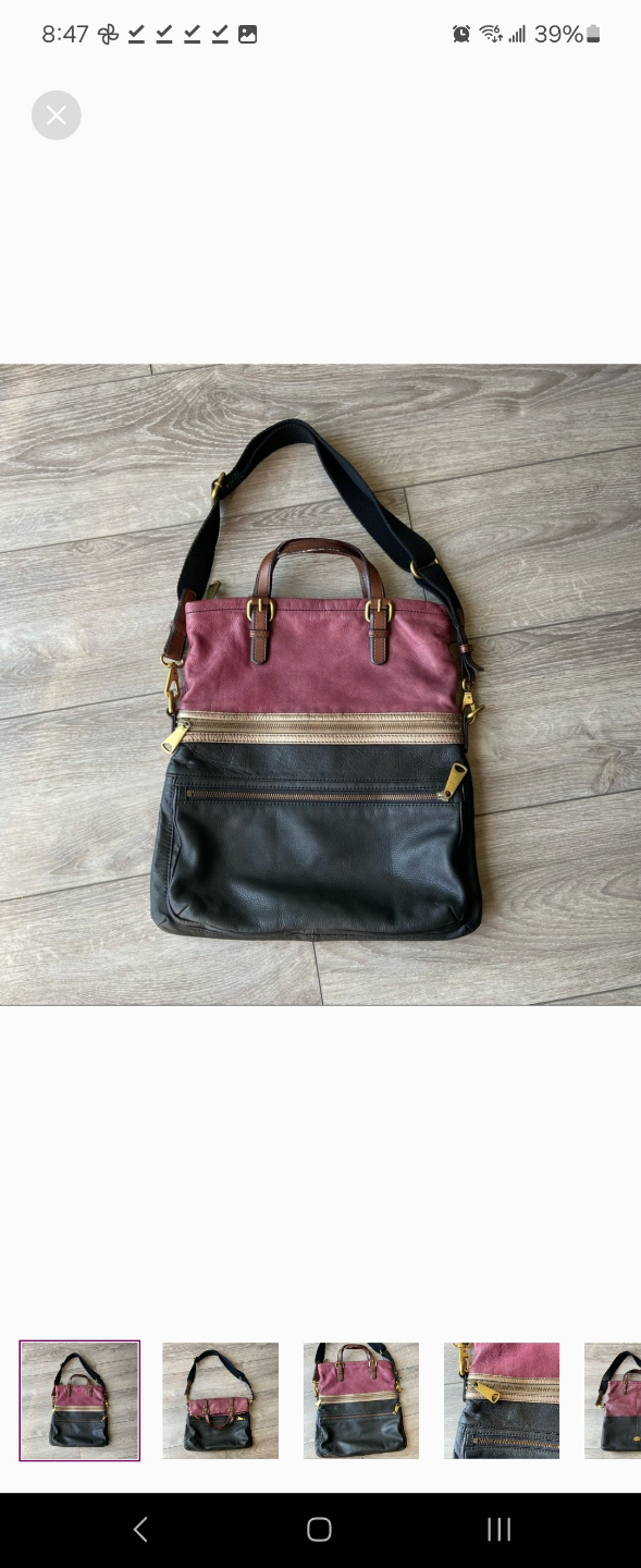Fossil Explorer Leather Crossbody Bag - photo 2