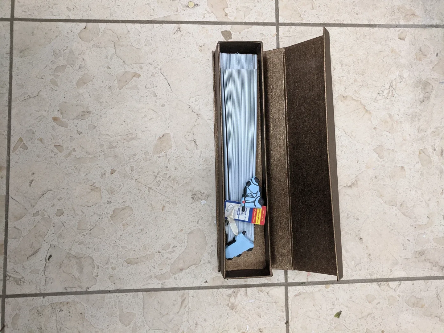 Hand-painted Folding Fan with Vespa and Italian Scene image indicator(2)