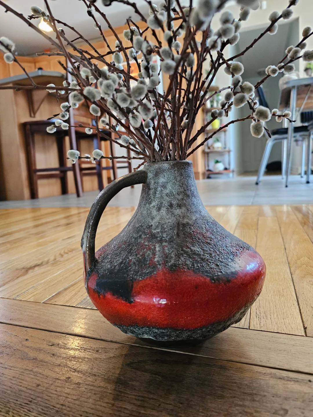 Vintage West German Pottery Vase thumbnail