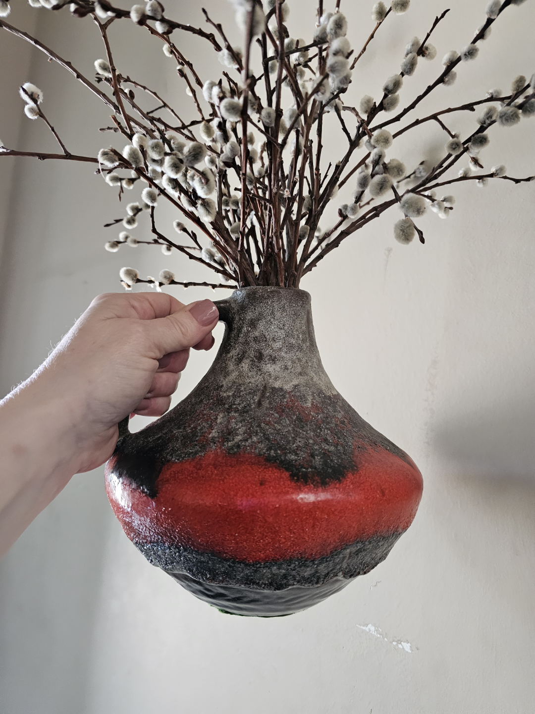 Vintage West German Pottery Vase - photo 2