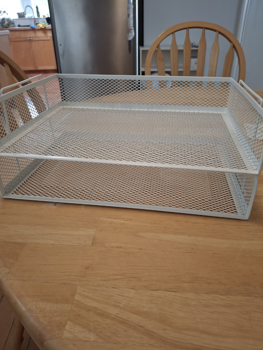 White Mesh File Organizer ikea