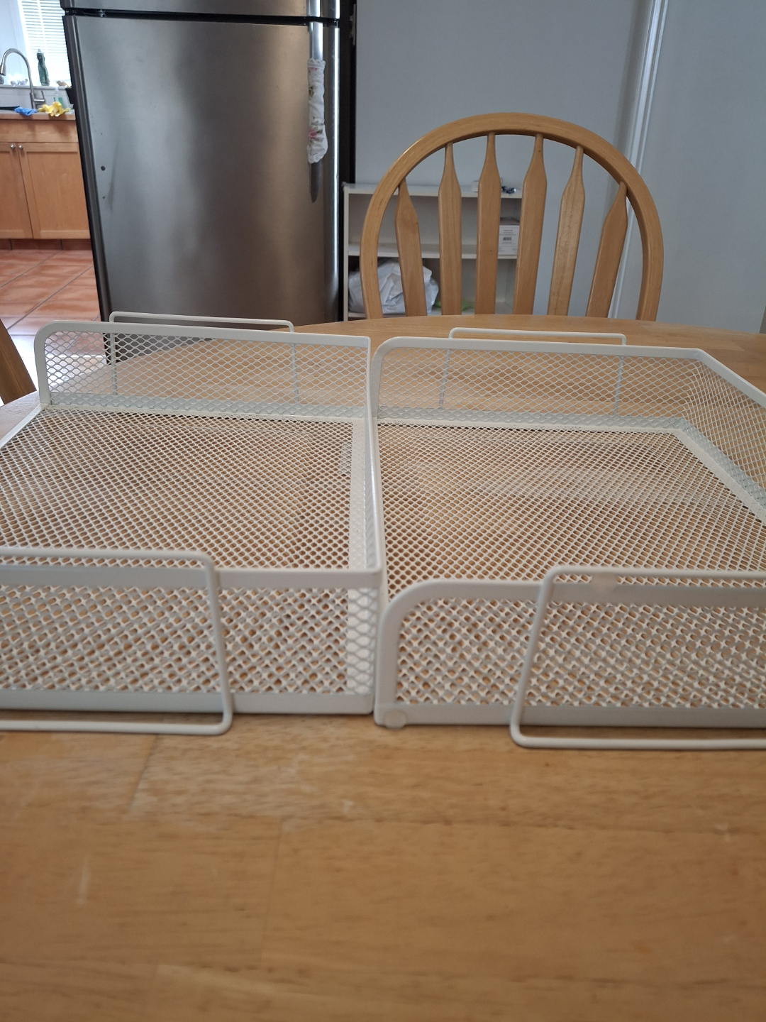 White Mesh File Organizer ikea - photo 3