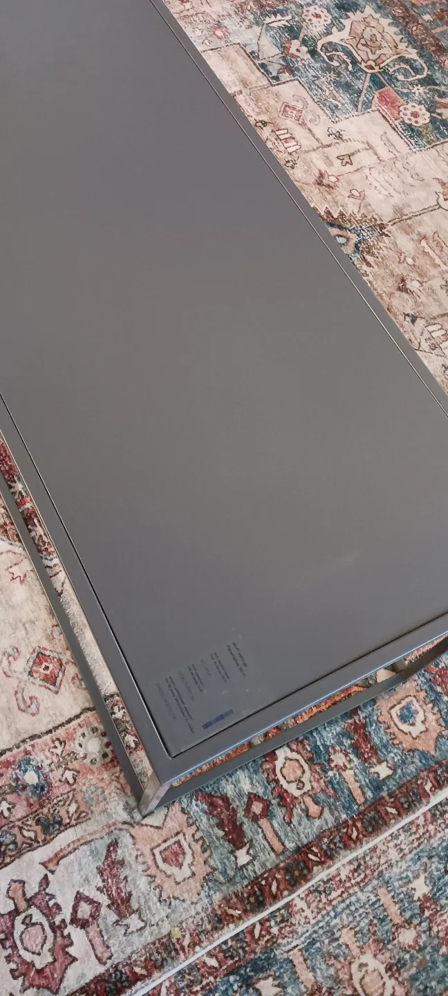 Modern Grey Metal Coffee Table $35 image indicator(3)