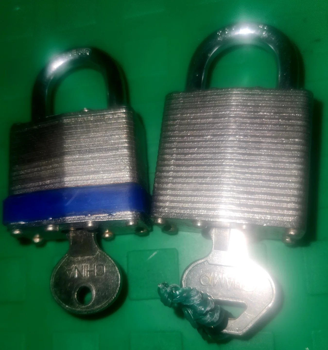 Pair of Padlocks with Keys thumbnail