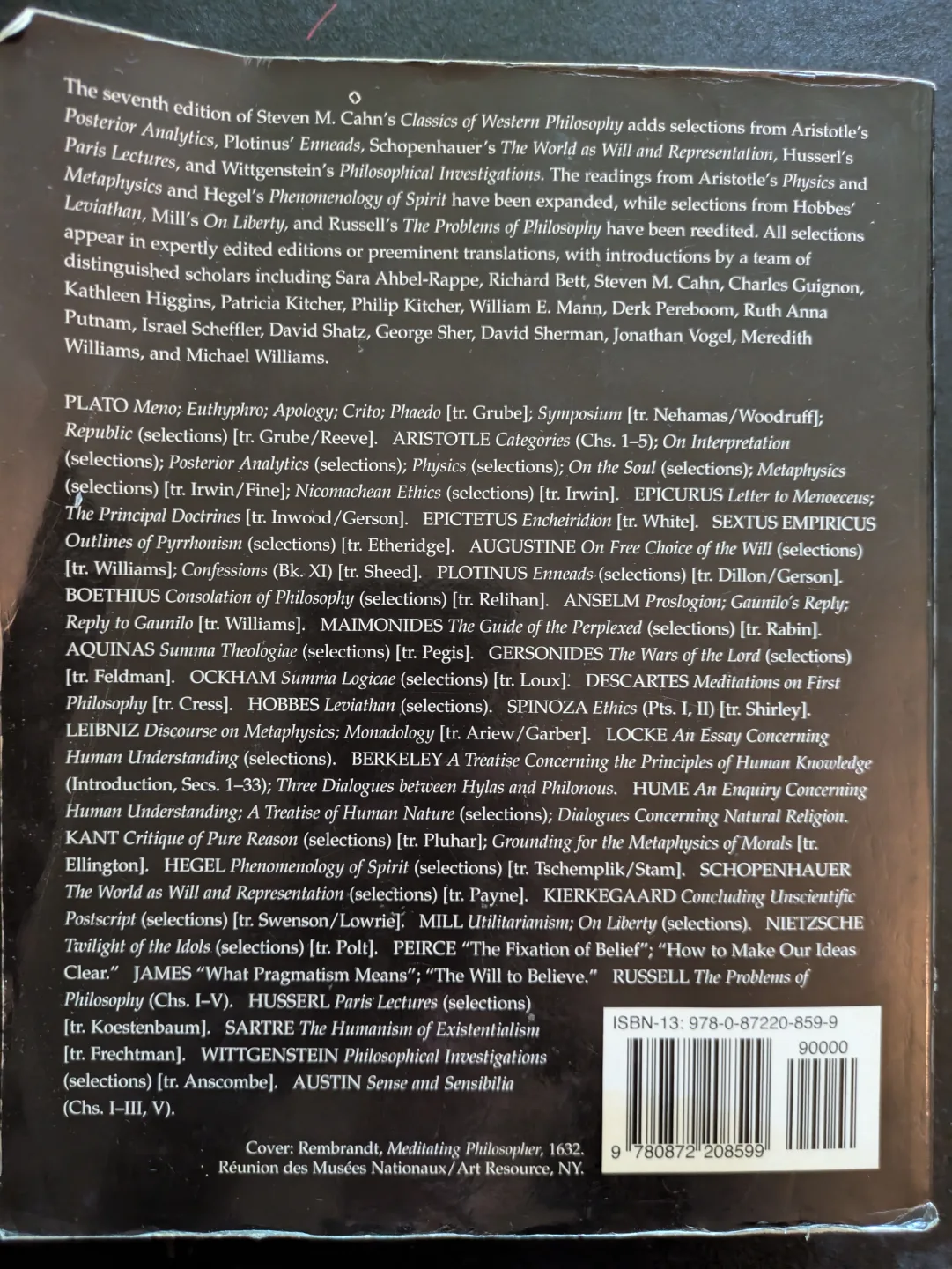 Classics of Western Philosophy - 7th. Edition image indicator(2)