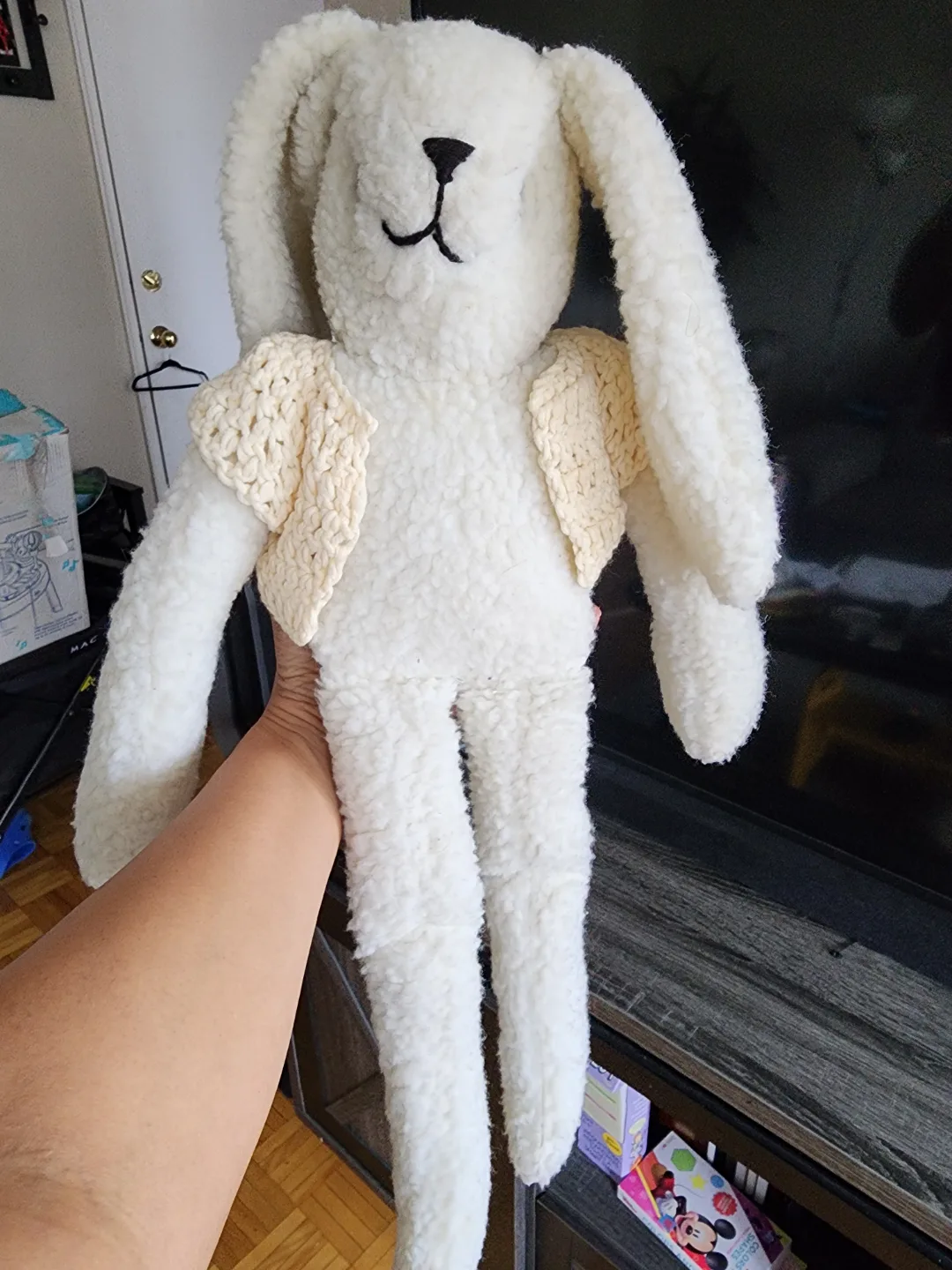 Fluffy Bunny Plush thumbnail