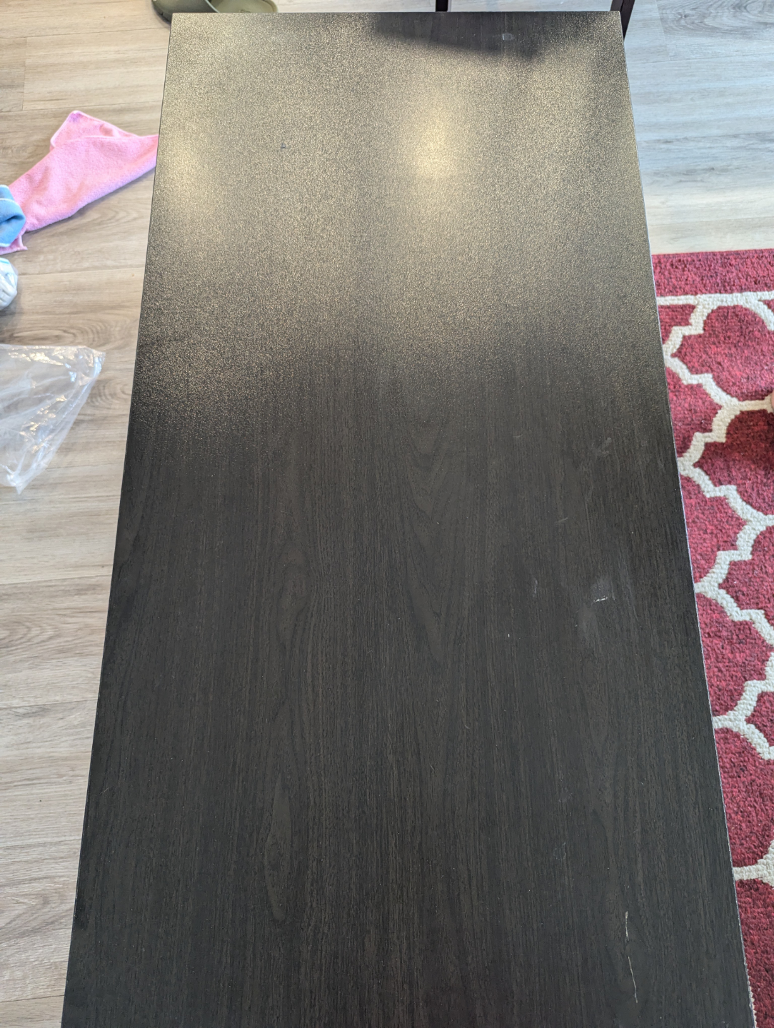 IKEA Lack Coffee Table - Dark Brown and Office table