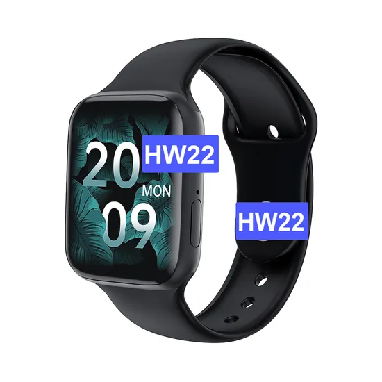 HW22 Smartwatch - Red with Black Band - photo 3