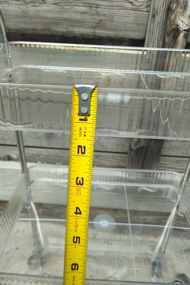 two small rolling tiered carts image indicator(5)