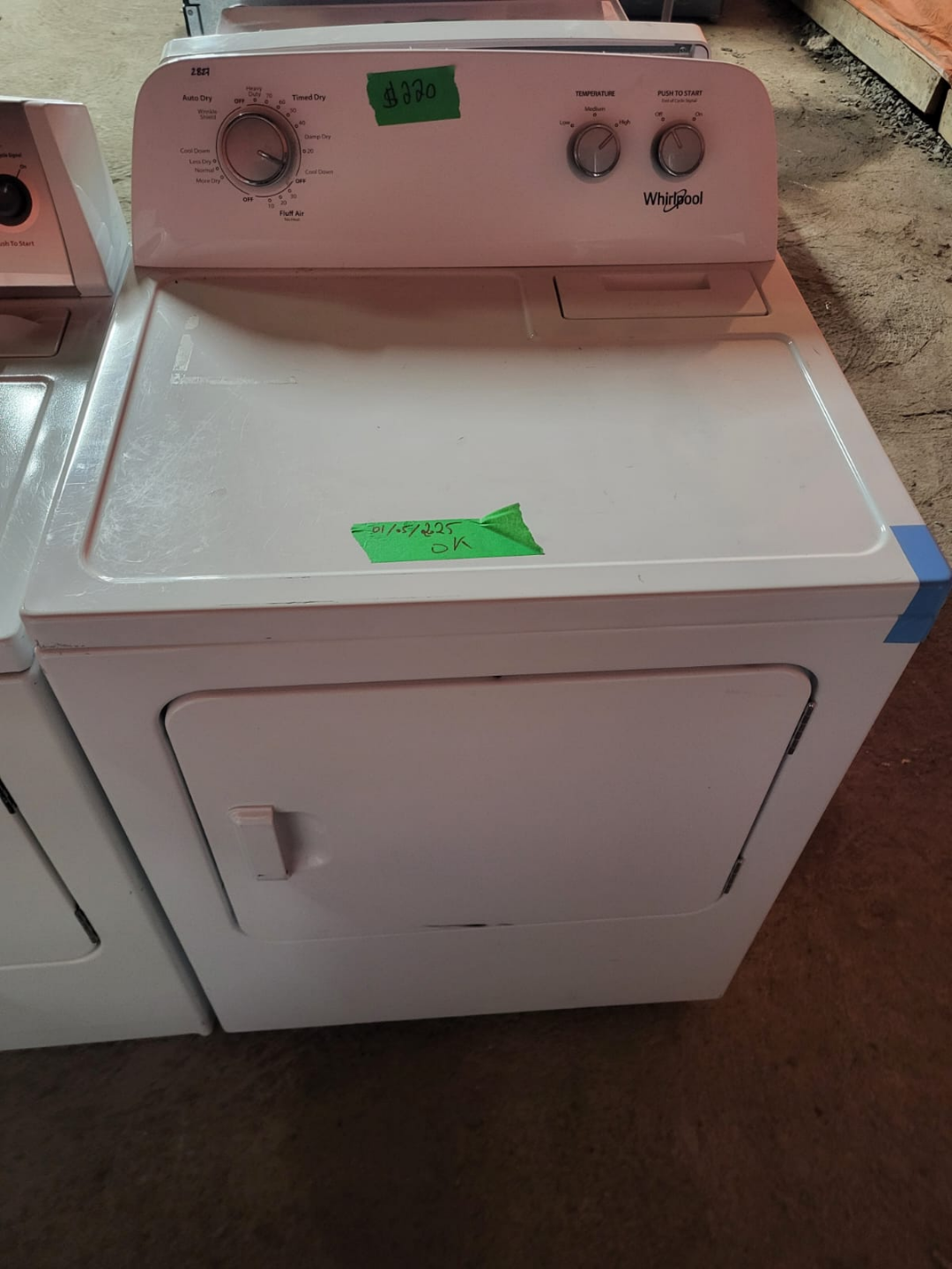 Whirlpool WED8500XW Electric Dryer - photo 2