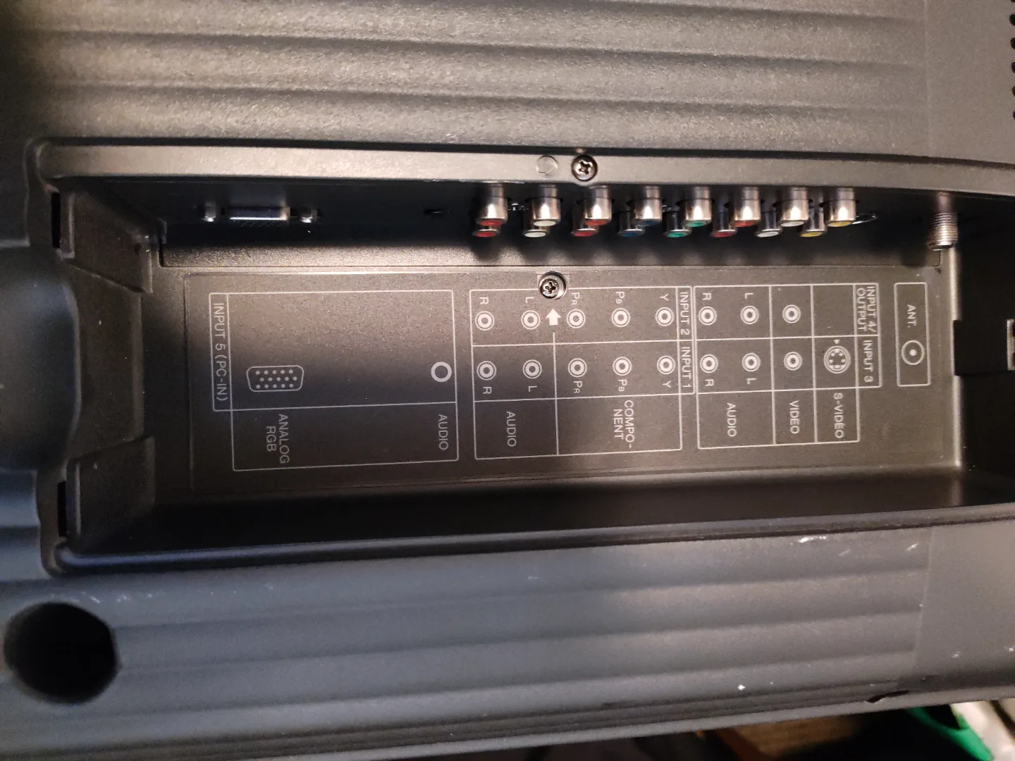 Sharp LC-20BU5 20-inch LCD TV image indicator(2)