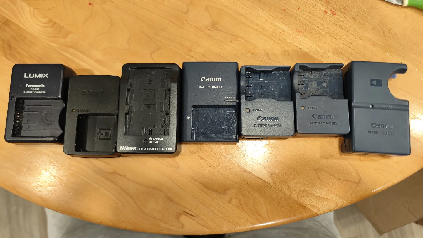 Camera chargers thumbnail