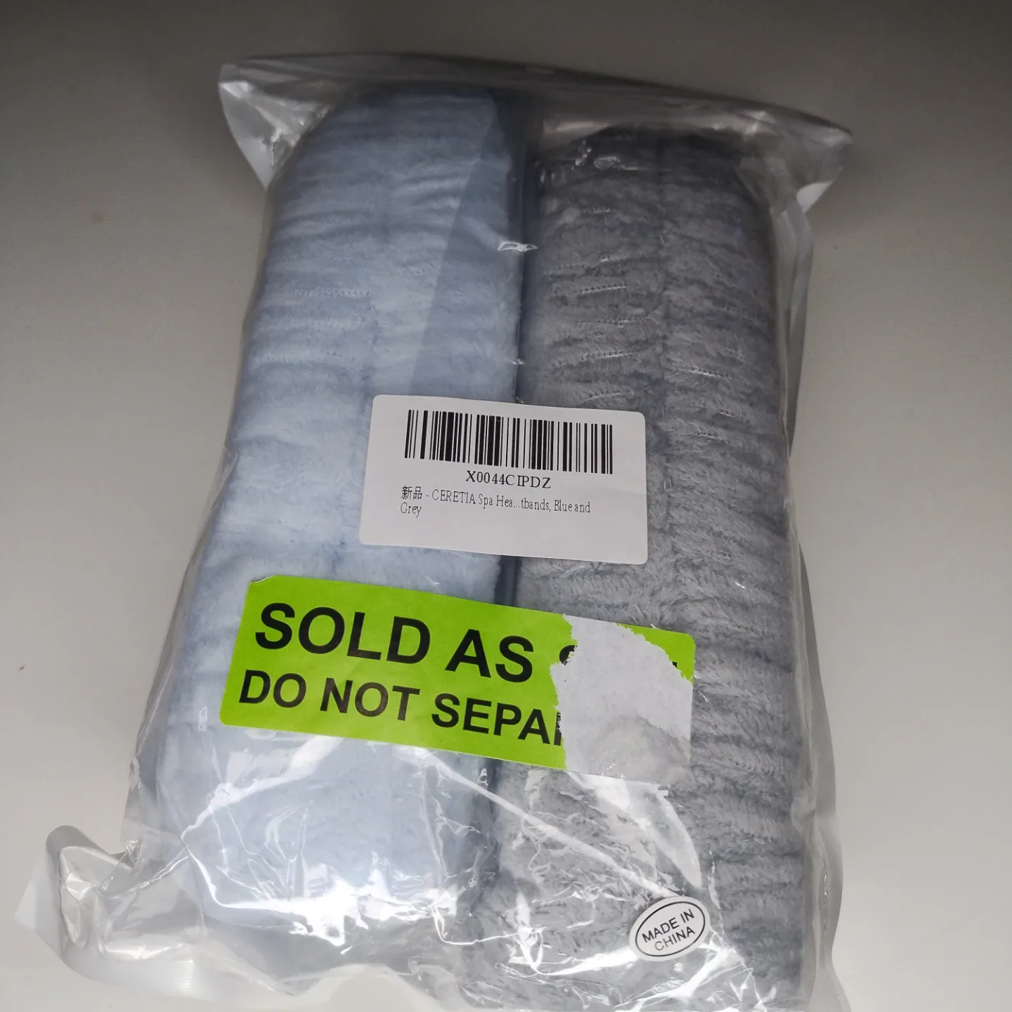 Pair of Soft Microfiber Headbands