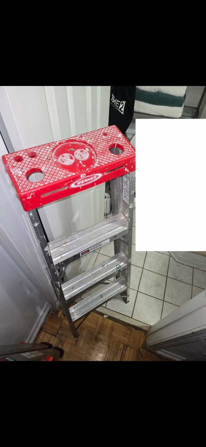 Werner 3-Step Ladder with Tray thumbnail