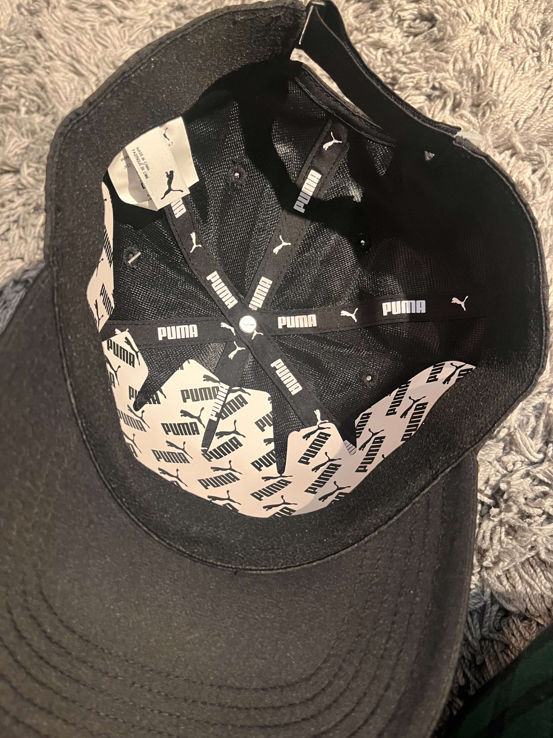 Puma Golf Hats - Black, White, and Grey - photo 2