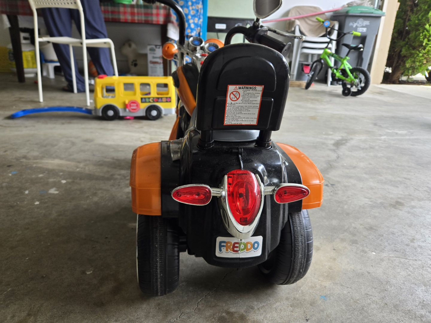 Kids' Electric Motorcycle Ride-On Toy - photo 2