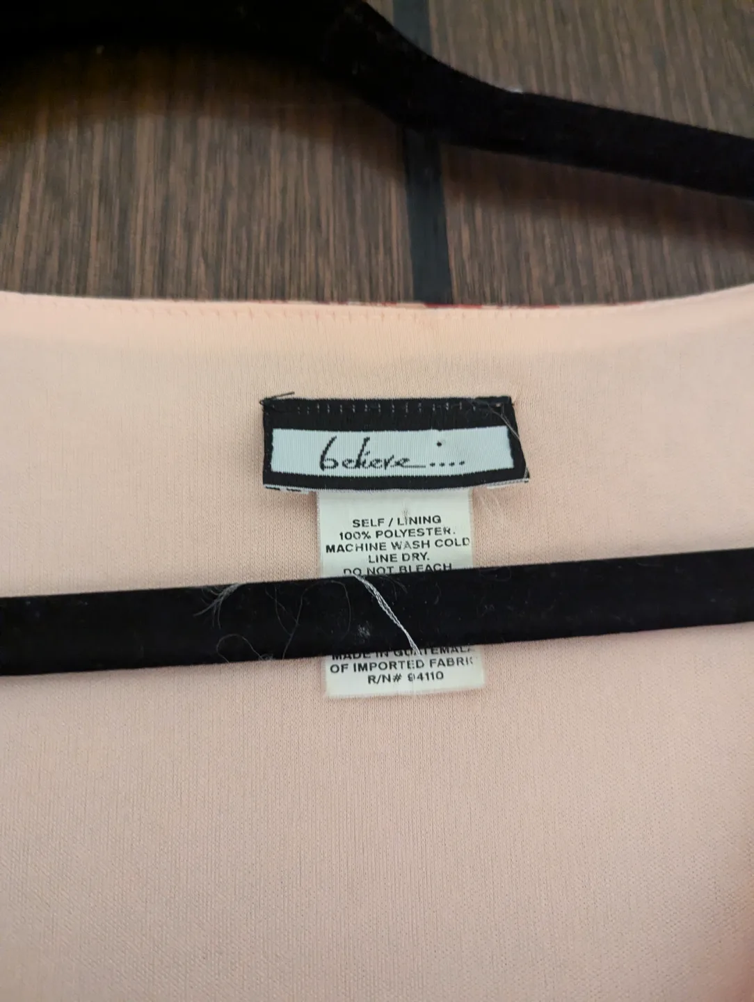 Believe Vintage Peach Floral Midi Dress image indicator(4)