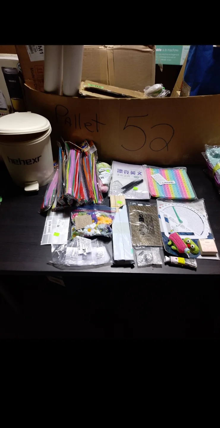 🥕Craft Supplies Lot: Yarn, Paint, Flowers, and More! image indicator(7)