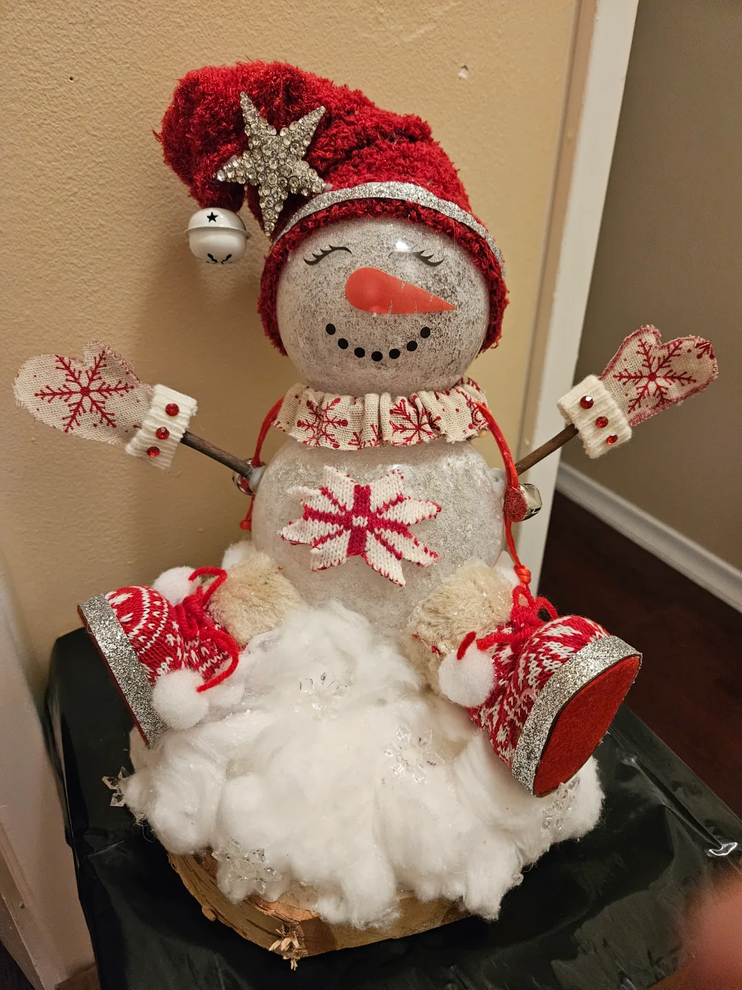 Adorable Light-Up Snowman Christmas Decoration image indicator(2)