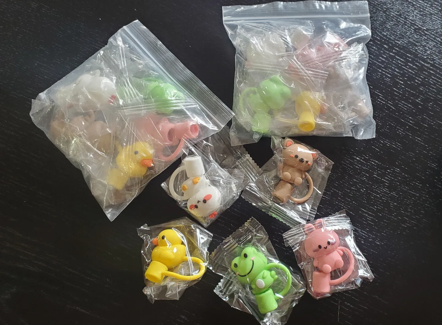 Cute Animal Straw Cover Cap image indicator(2)