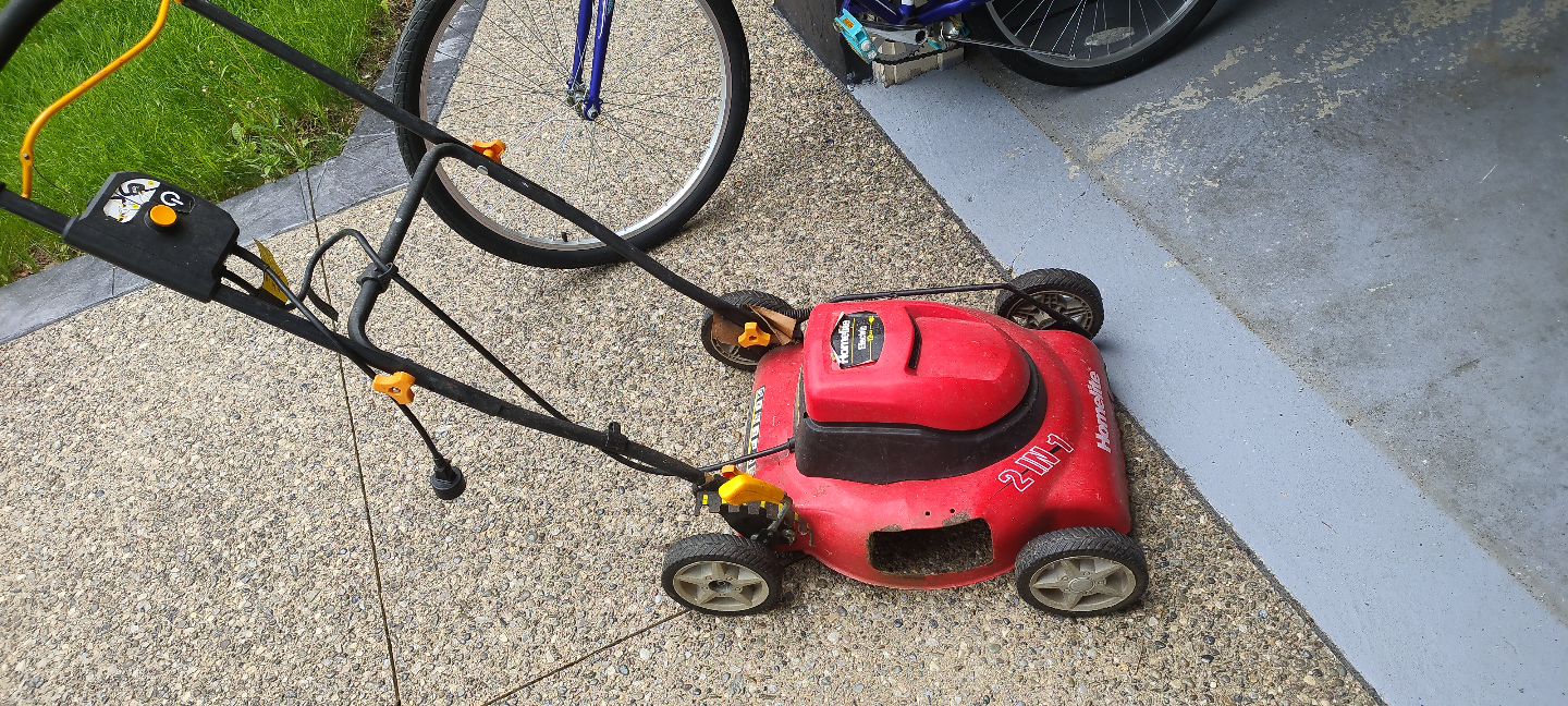 Homelite 18 inch 2-in-1 Lawn Mower - photo 2