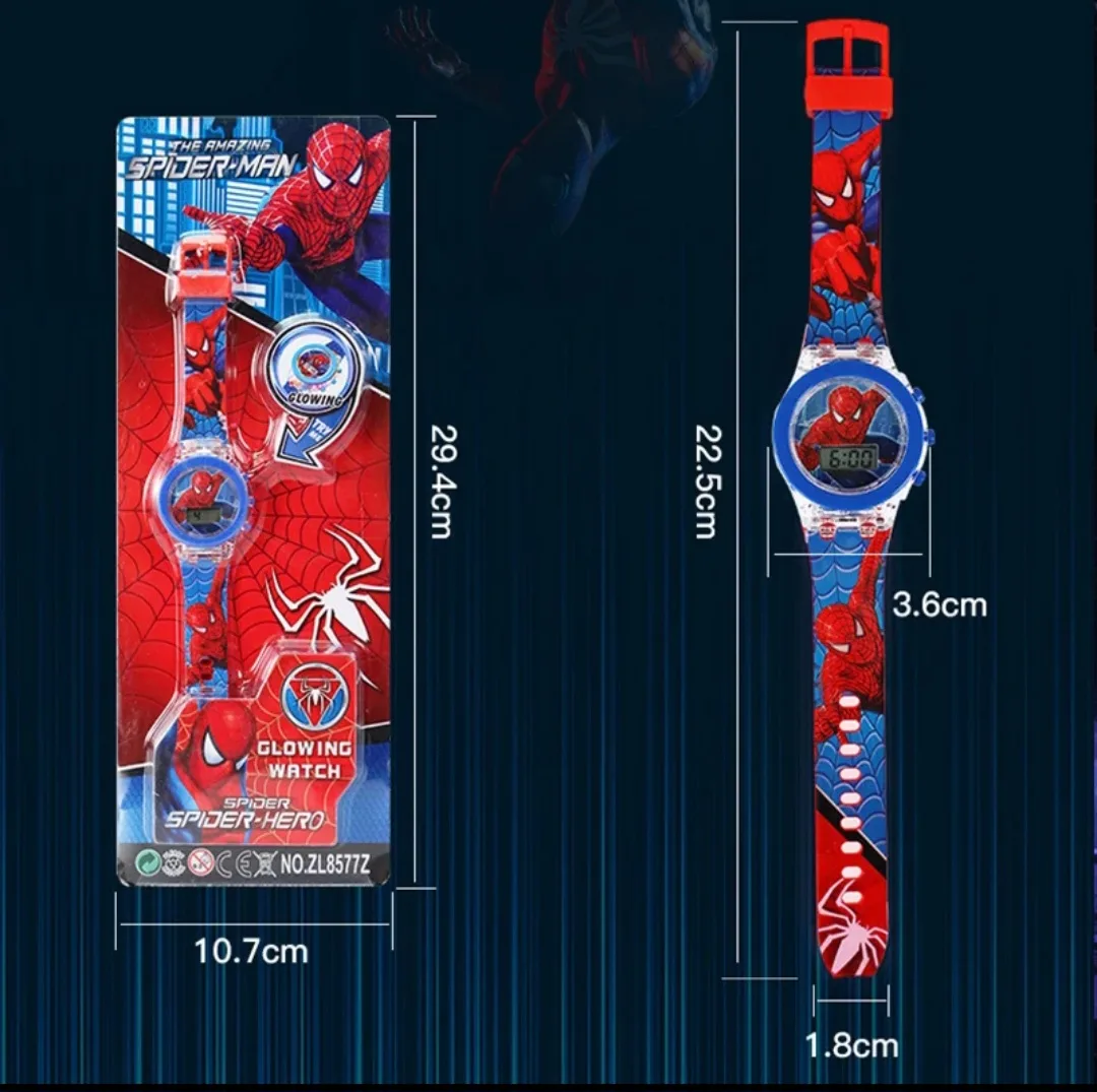 Kids' Marvel Spiderman Glowing Watch image indicator(2)