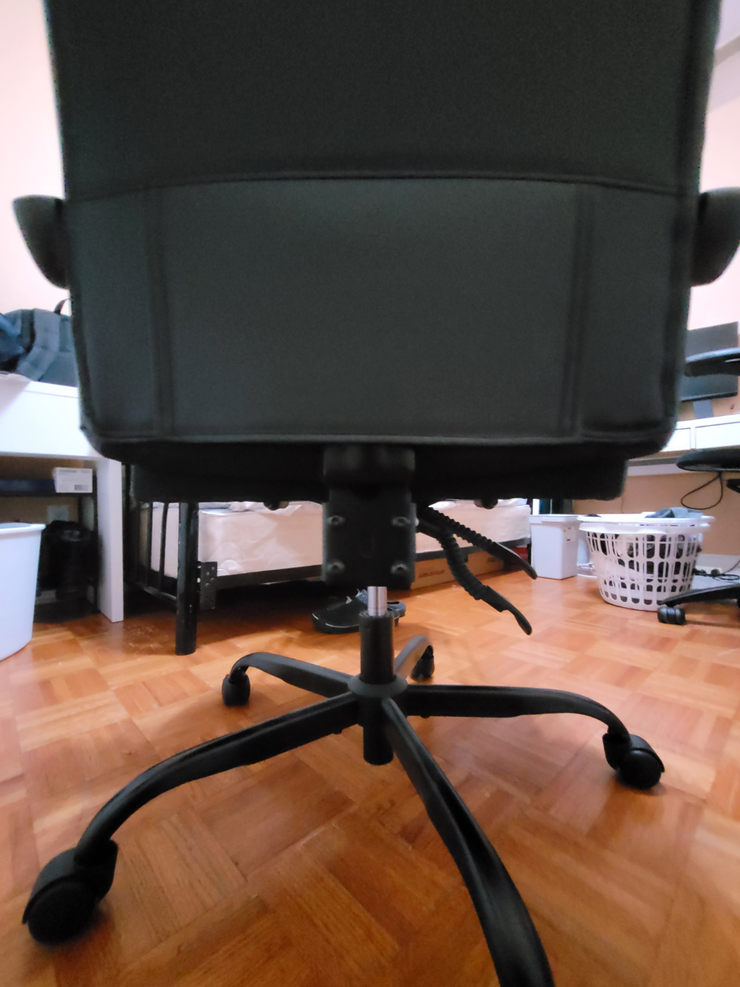 Ergonomic Executive Office Chair with Footrest - Black - photo 4
