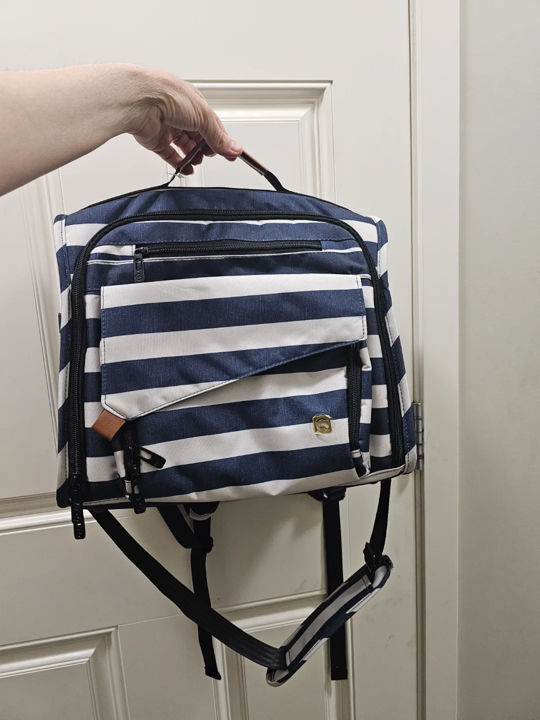 ALLCAMP Diaper Bag Large, Support Baby Stroller, .. image indicator(8)