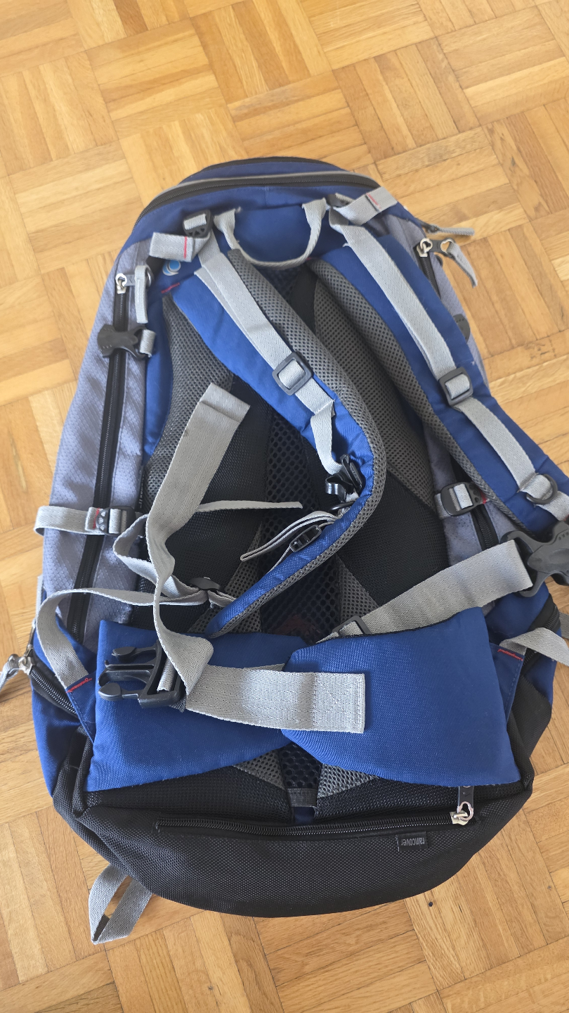 Backpack for traveling