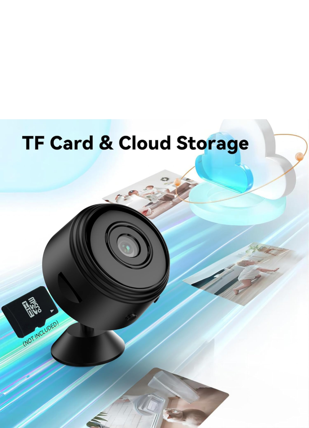 Mini Spy WiFi Camera with Motion Detection and Night Vision - photo 3