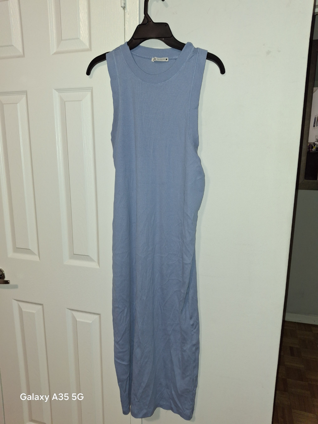 Zara Ribbed Midi Dress
