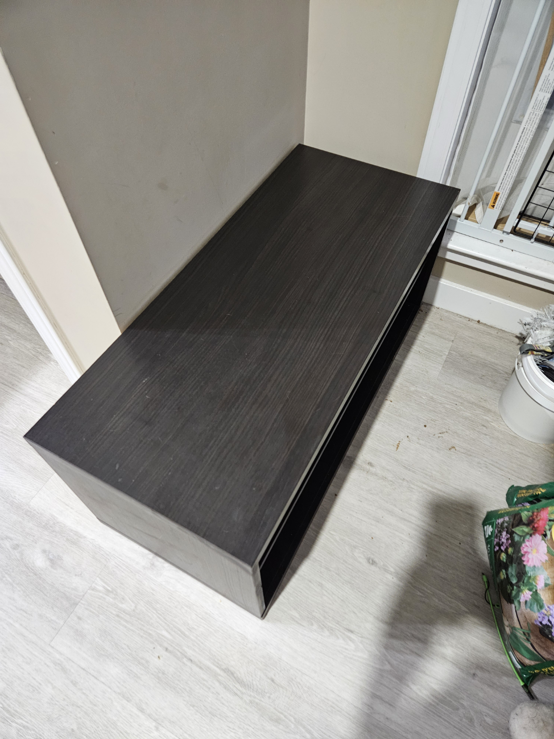 Black TV Stand/Media Console - photo 2