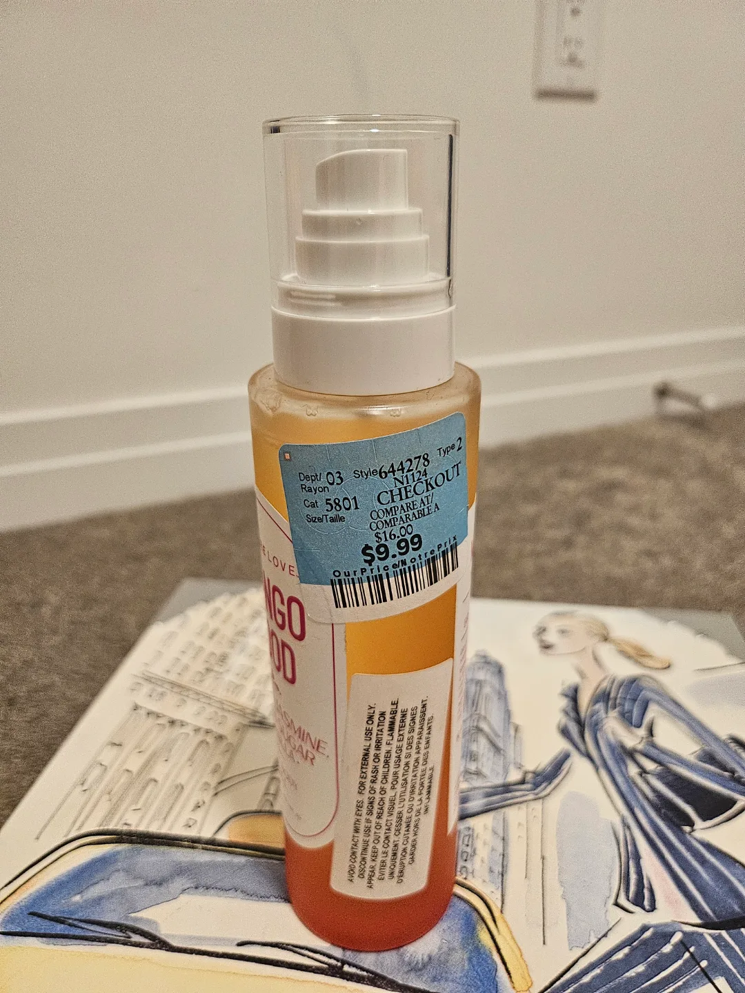 Nature Love Mango Mood Hair & Body Mist image indicator(3)