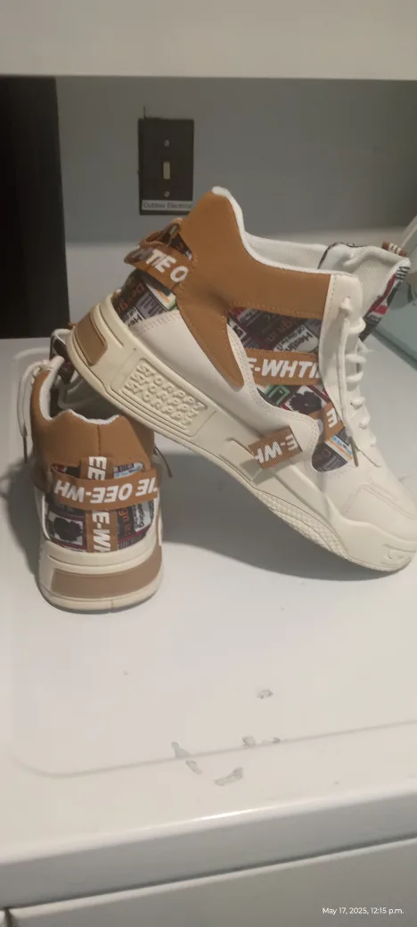 Off-White Inspired High Top Sneakers image indicator(2)