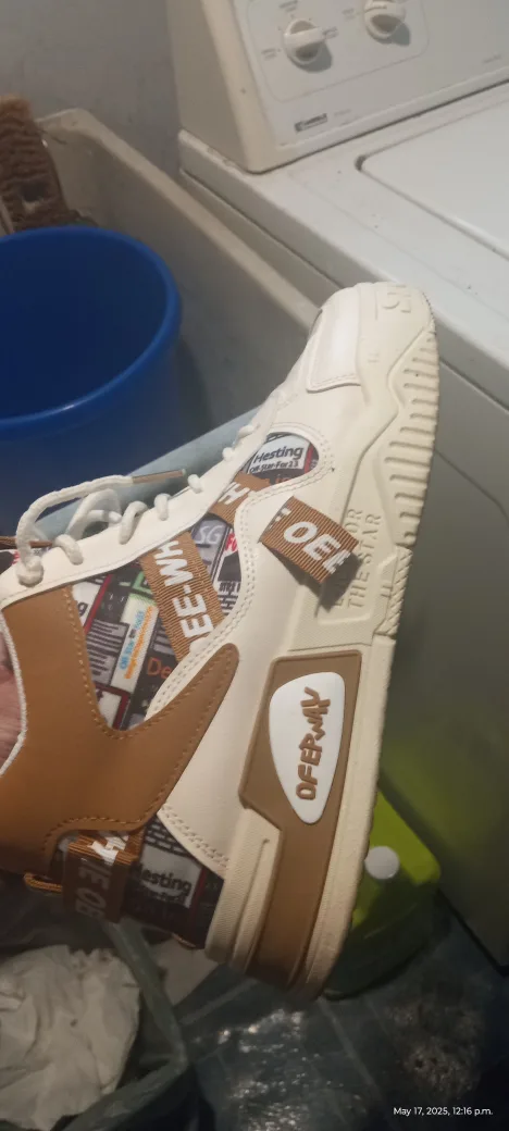 Off-White Inspired High Top Sneakers image indicator(5)