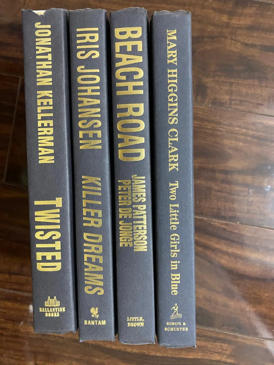 Set of four hardcover thriller novels image indicator(2)