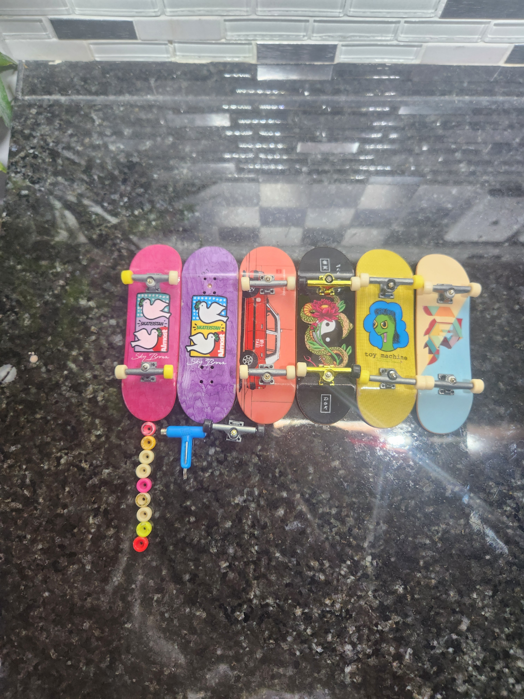 Tech Deck Fingerboards - Lot of 11