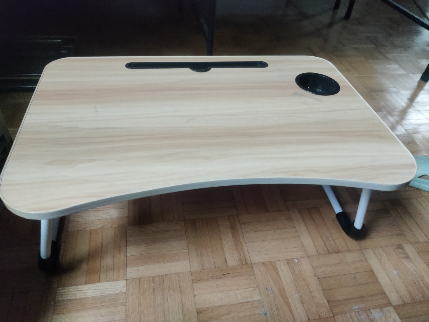 Portable Laptop Table with Cup Holder - photo 2