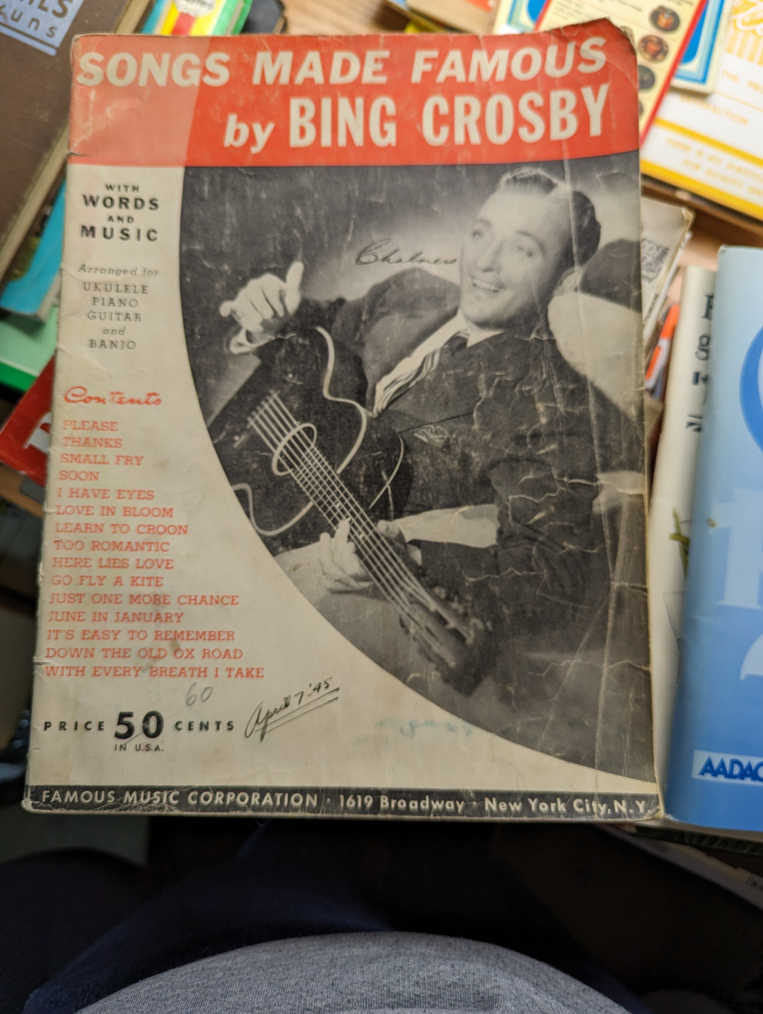 Vintage Bing Crosby Songbook
