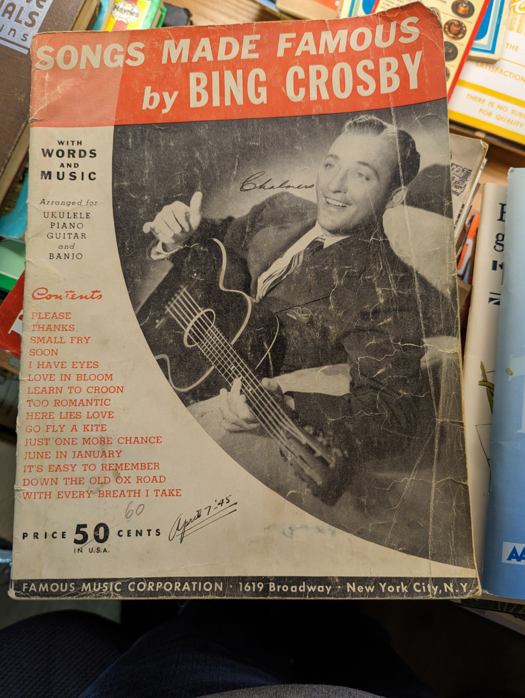 Vintage Bing Crosby Songbook - photo 2